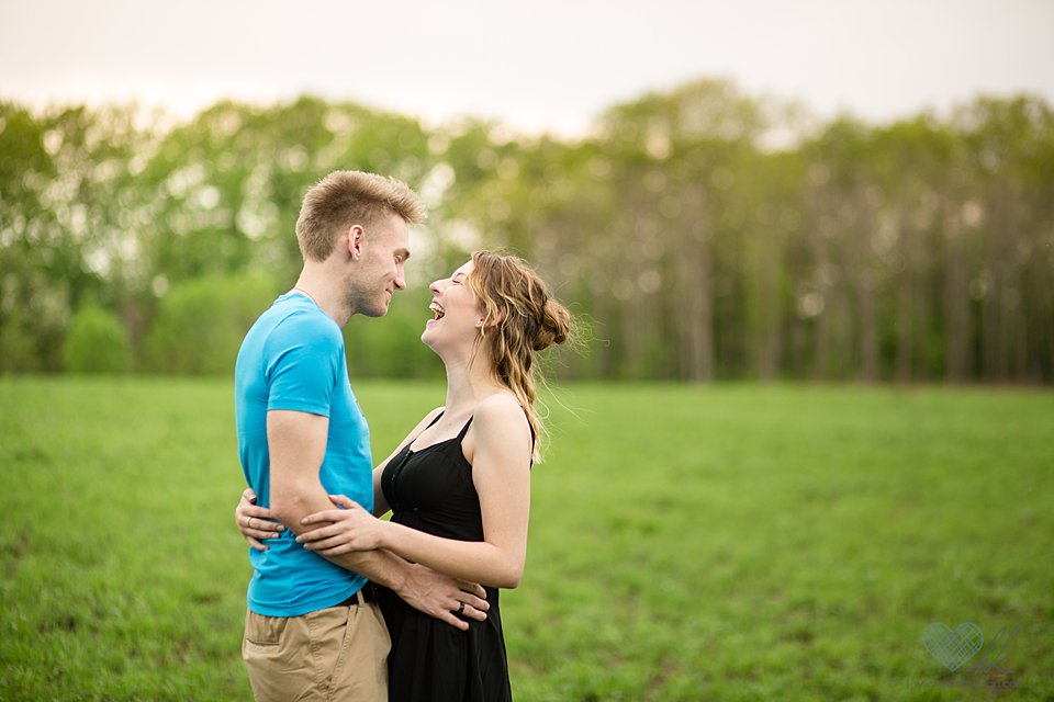 Grand Ledge engagement photographs