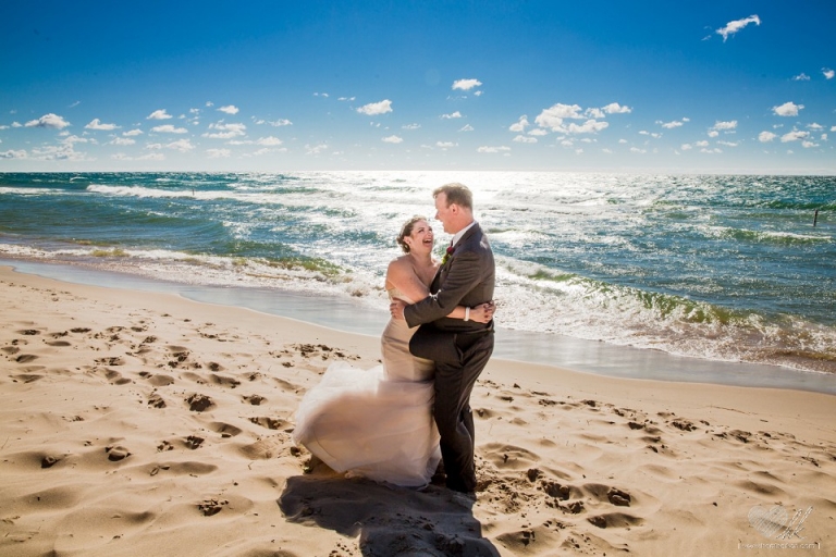 Michael And Rachael Beach Wedding In Grand Haven Lansing