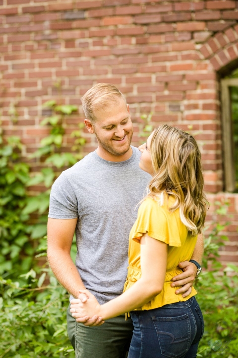 Will and Kelsie | Engagement Session in Grand Ledge - Lansing Michigan Wedding Photographer ...